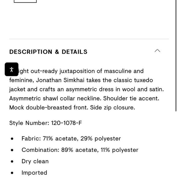 Jonathan Simkhai Asymmetric Double-breasted Blazer Dress In White - Picture 4 of 10